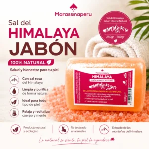 Jabon de Sal del Himalaya - Marassinaperu
