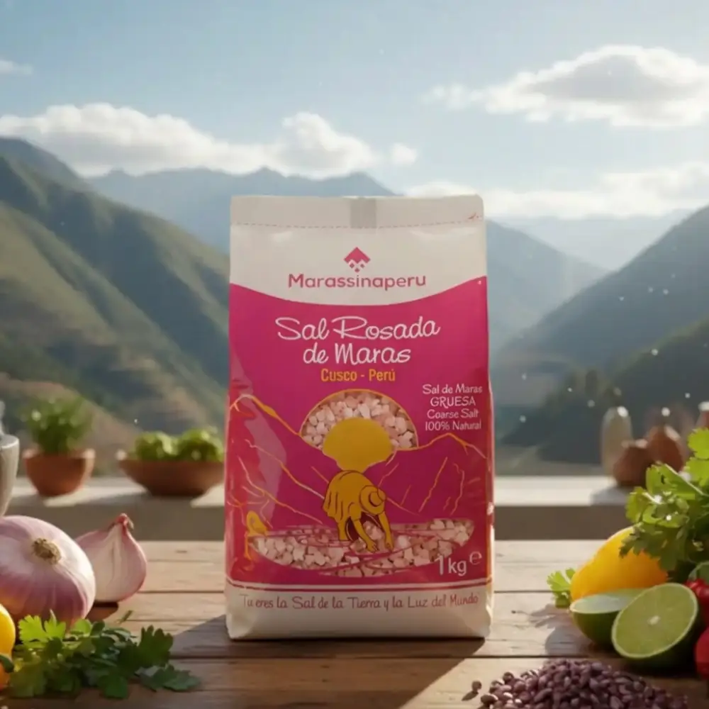 Sal de Maras Gruesa 1kg Natural - Marassinaperu