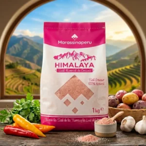 Sal del Himalaya Fina 1kg Natural Premium - Marassinaperu