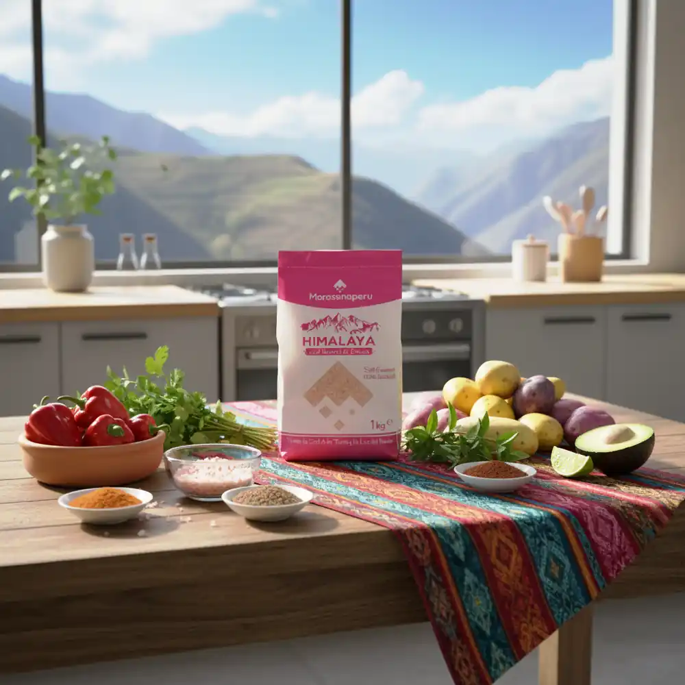 Sal del Himalaya Fina 1kg Natural Premium - Marassinaperu