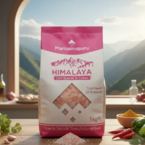 Sal del Himalaya Gruesa 1kg Natural Premium - Marassinaperu
