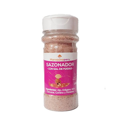 Sal de Maras Sazonador Natural 100g - MarassinaPeru