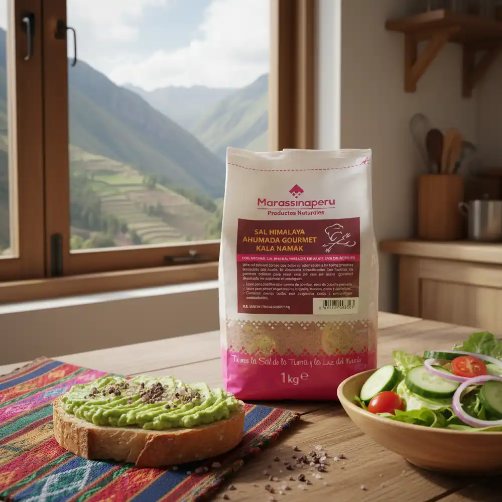Sal Ahumada del HImalaya Natural 1kg - Marassinaperu