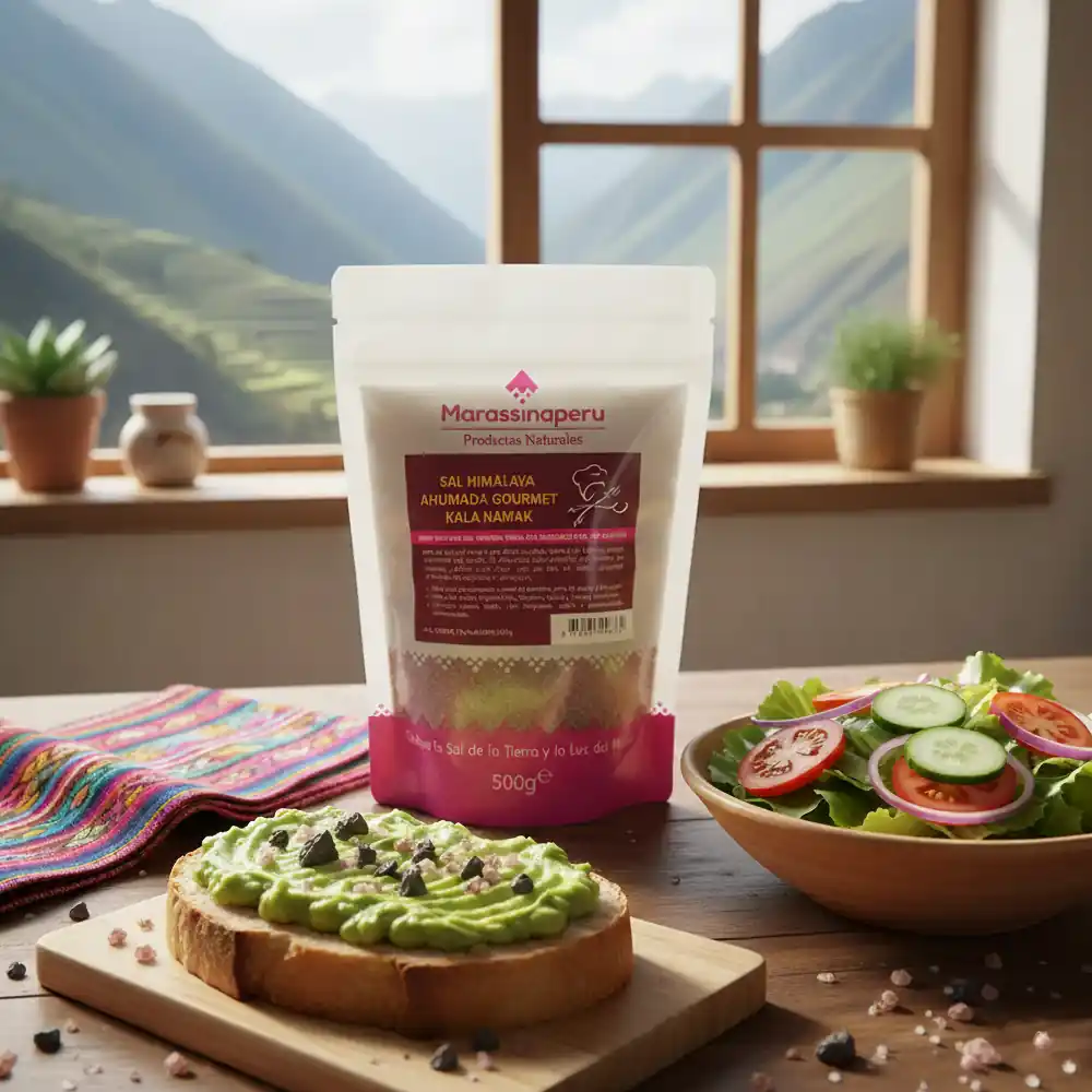 Sal Ahumada del HImalaya Natural 500g - Marassinaperu