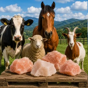 Bloques de Sal del Himalaya para Animales - Ganado - Marassinaperu
