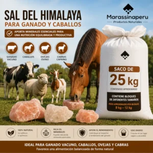 Bloques de Sal del Himalaya para Ganado - Animales - Marassinaperu