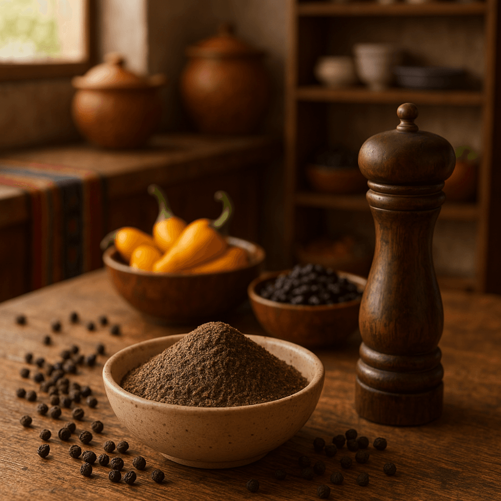 Pimenta Negra Molida Natural - Marassinaperu