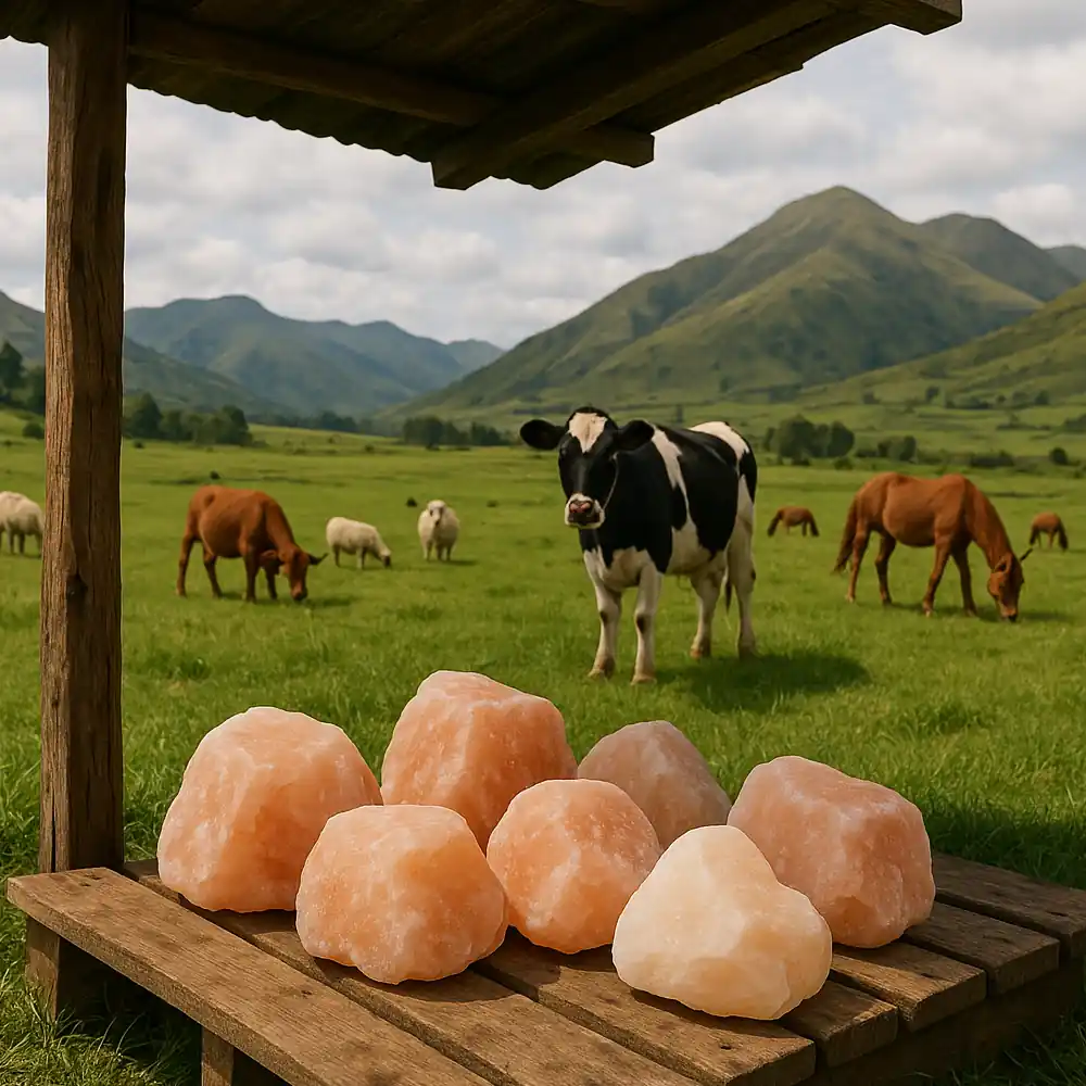 Rocas de Sal Mineral Natural para Ganado - Marassinaperu