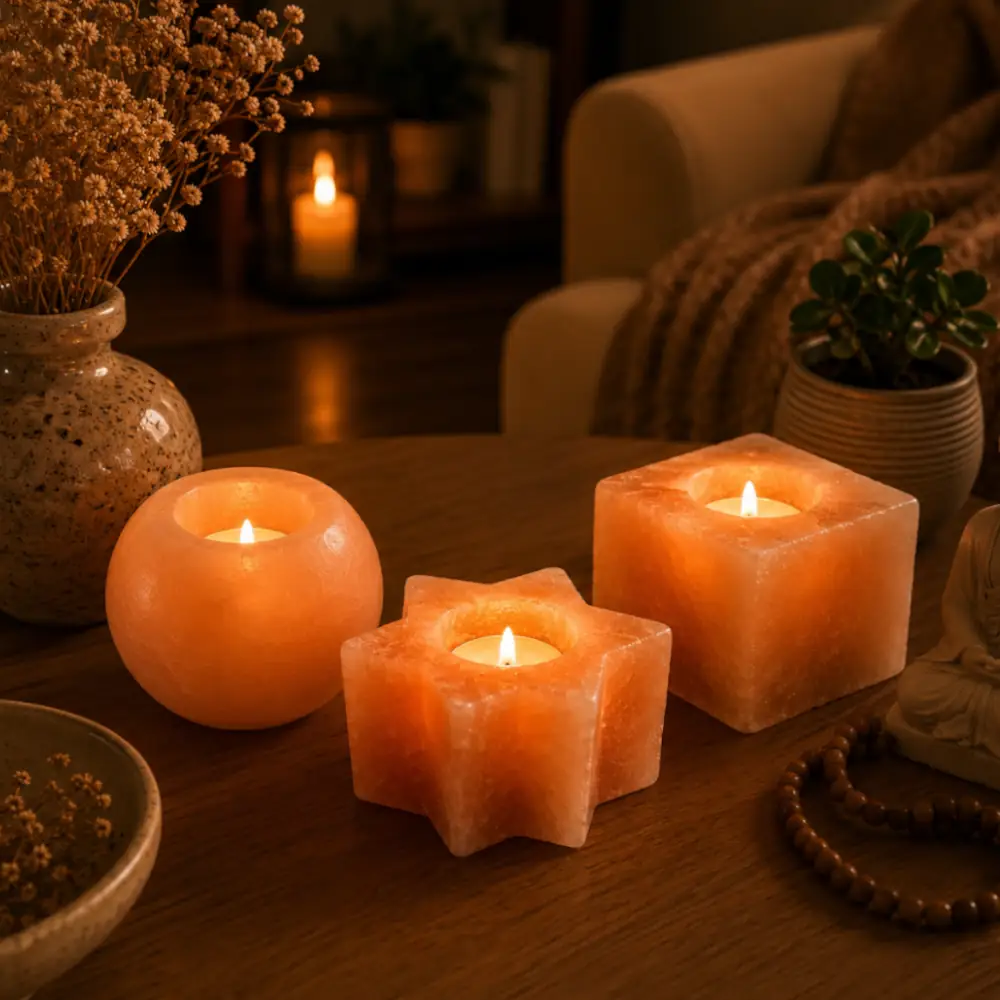 Porta Velas de Sal del Himalaya - Marasssinaperu