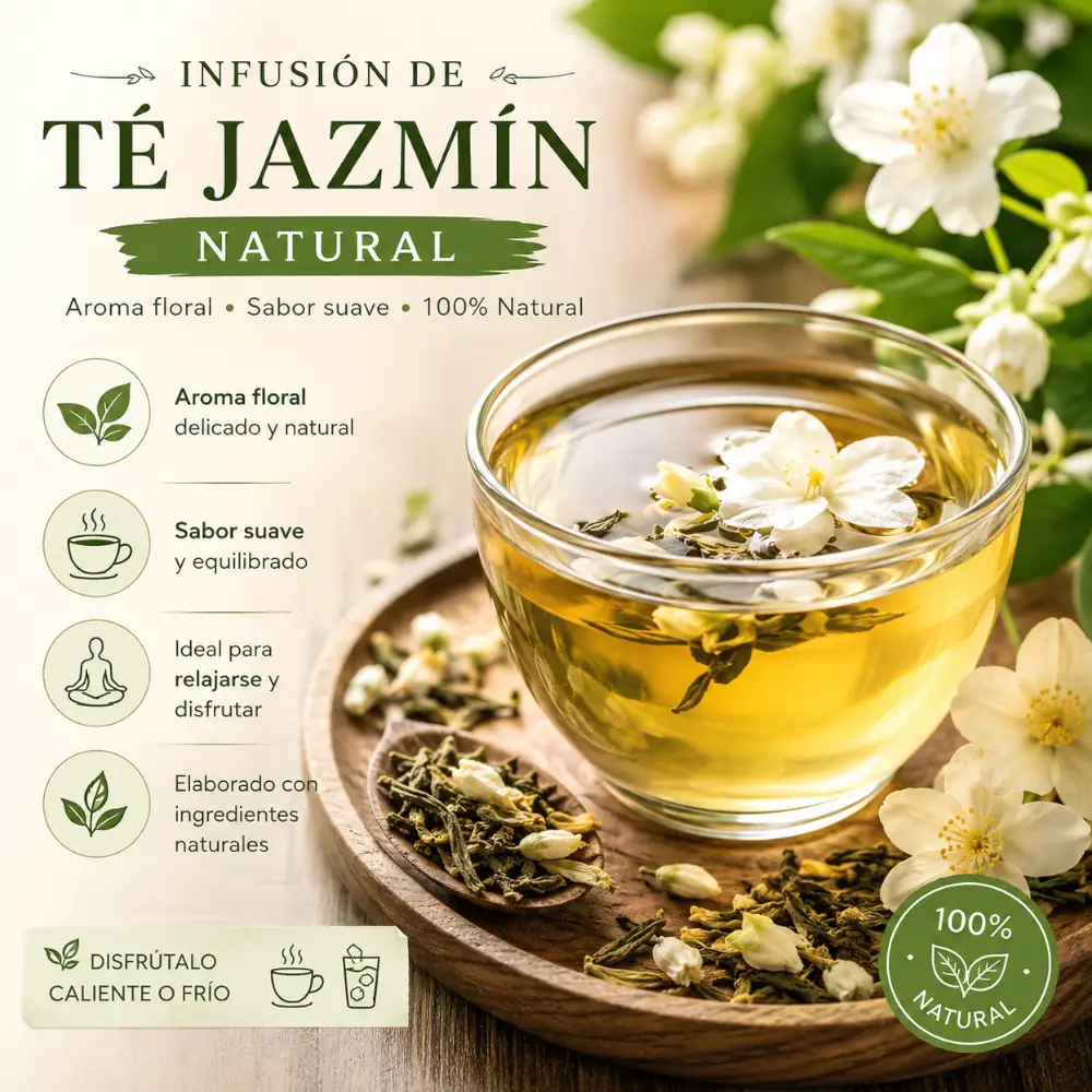 Infusion Te Jazmin Natural - Marassinaperu
